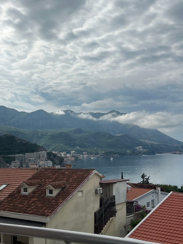 Overcast morning captured in Boreti, Montenegro