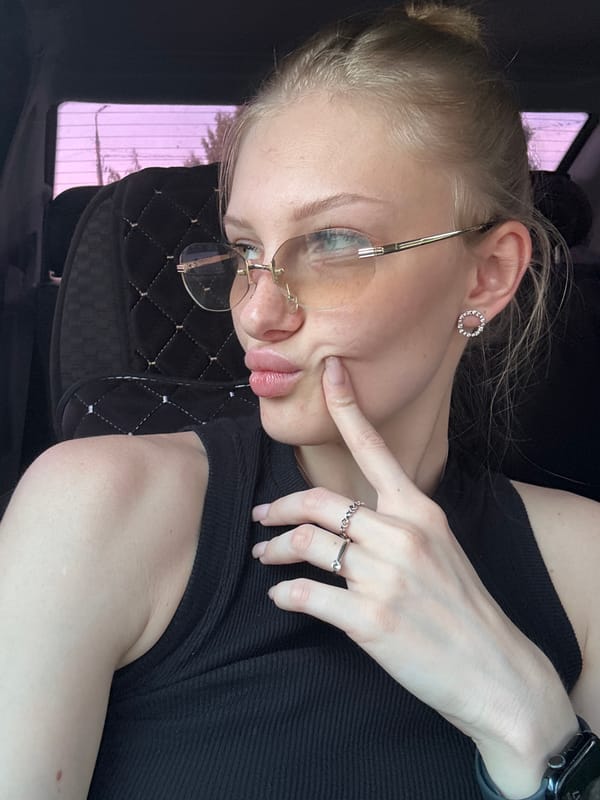 Quiet moment inside a car, Perm, Russia