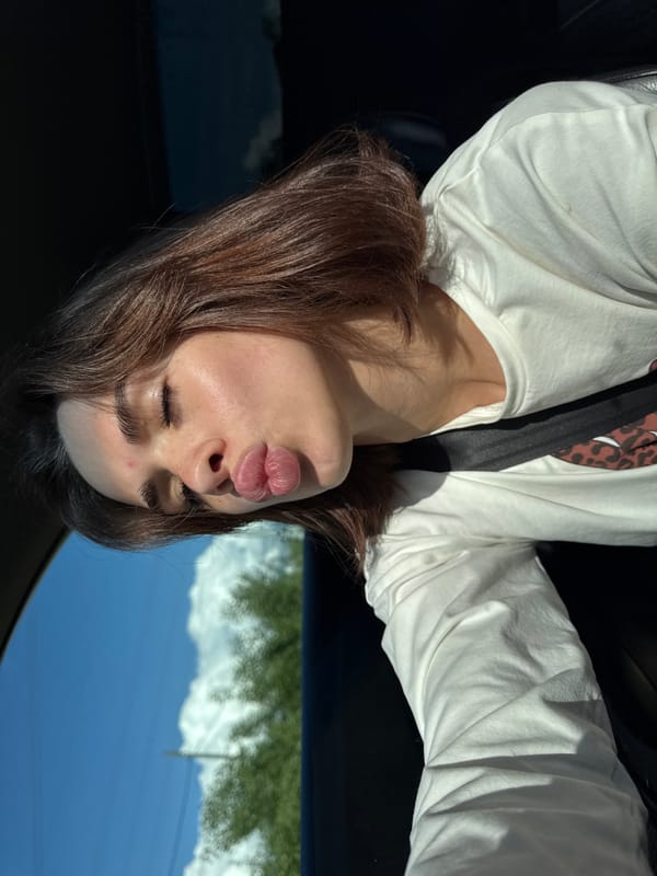 Woman observed resting in car in Chaikovsky, Russia