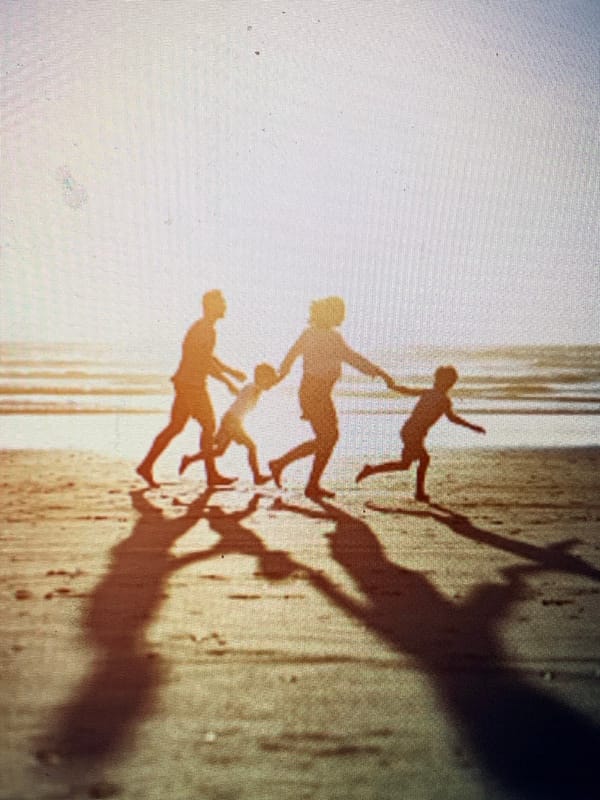 Evening life documented across Barcelona beaches and streets