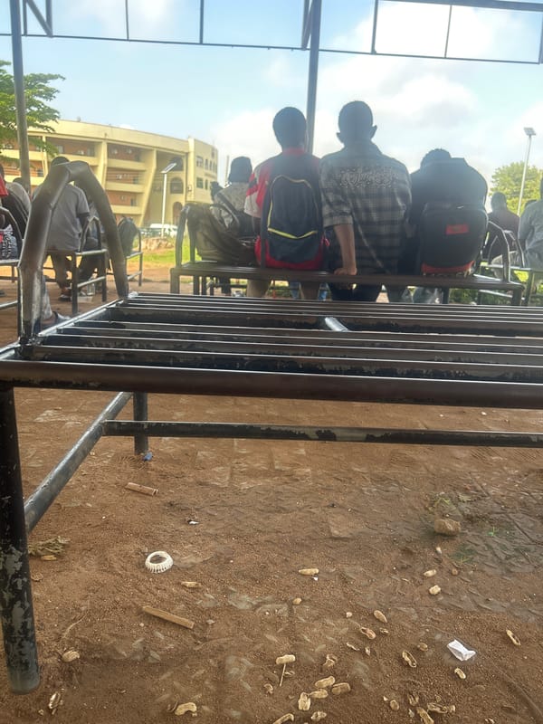 Morning snapshots capture accessories and seating area in Ogbomosho