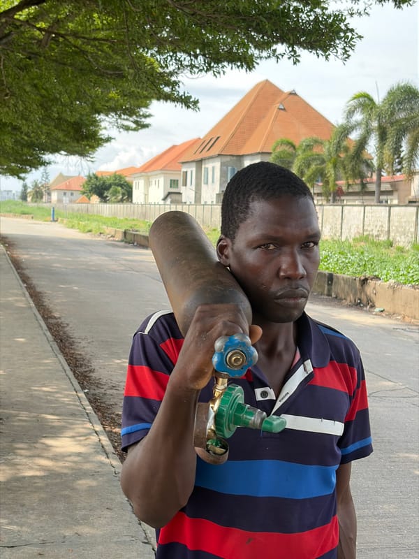 Street-level life and labor in Igboefon, Nigeria