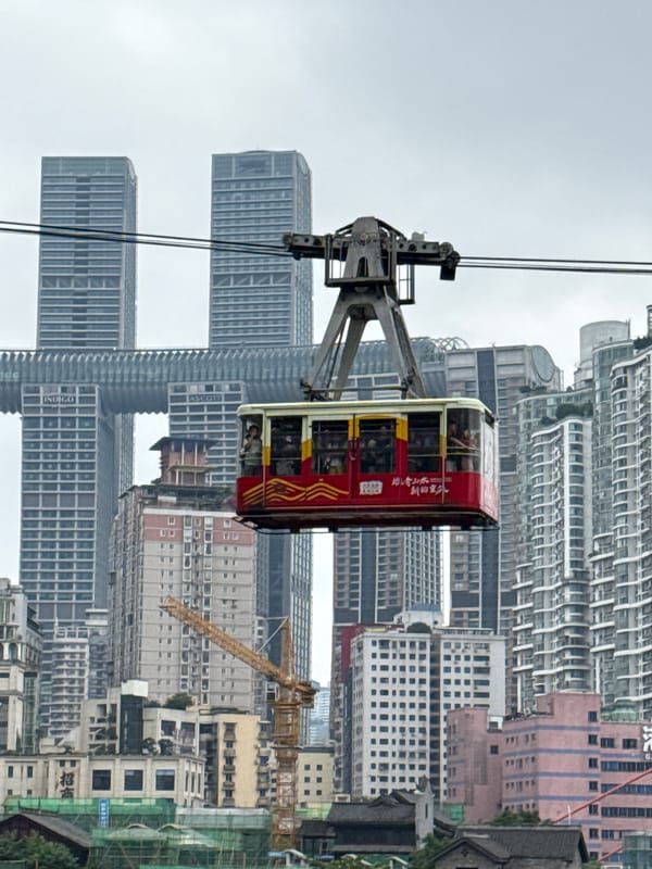 Morning street life documented in Chongqing's Yuzhong District