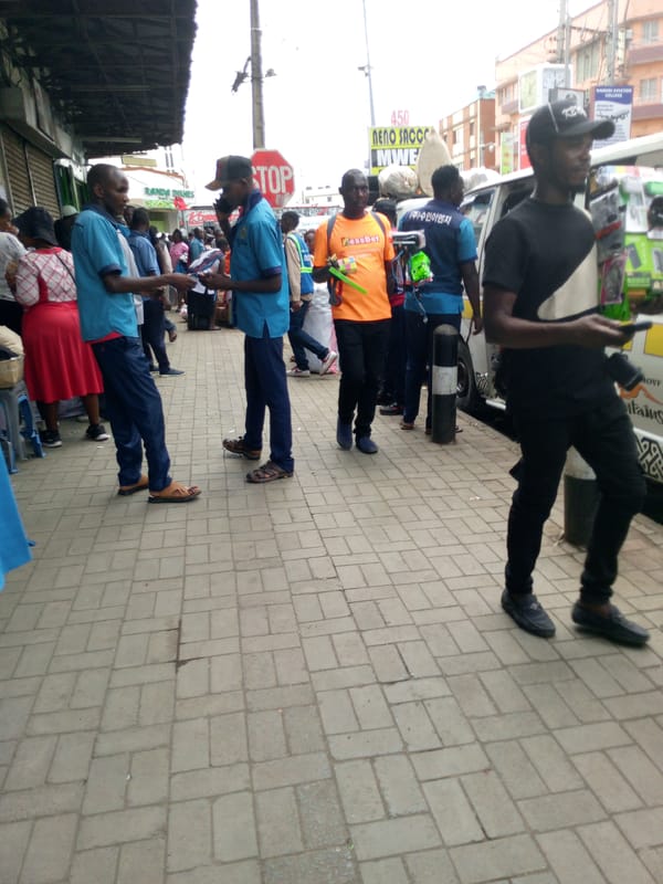 Daily life scenes documented across Nairobi streets and kitchen