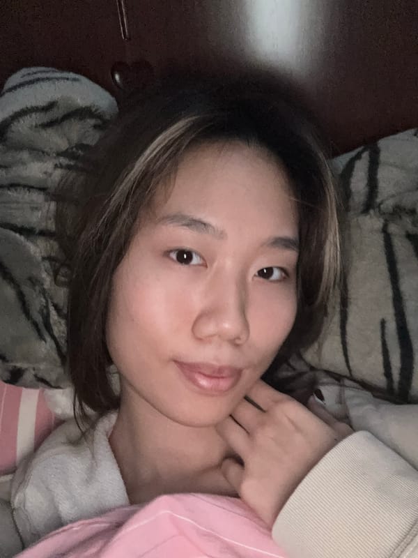 Woman photographed resting in bed in Shapingba District