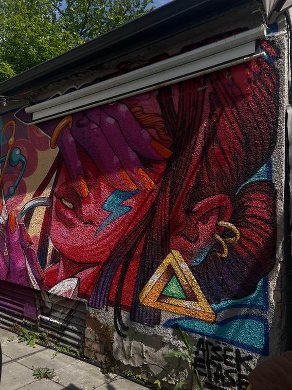 Sofia cycling event and street art documented across city