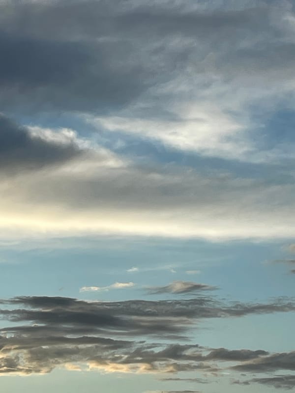 Changing skies over Omsk on a July afternoon