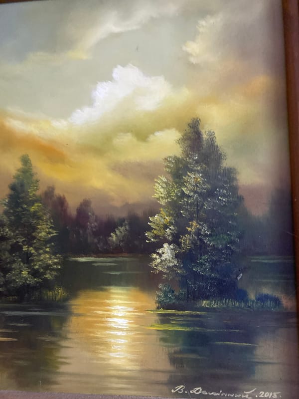 Afternoon at home: cats, toys, paintings, and everyday scenes