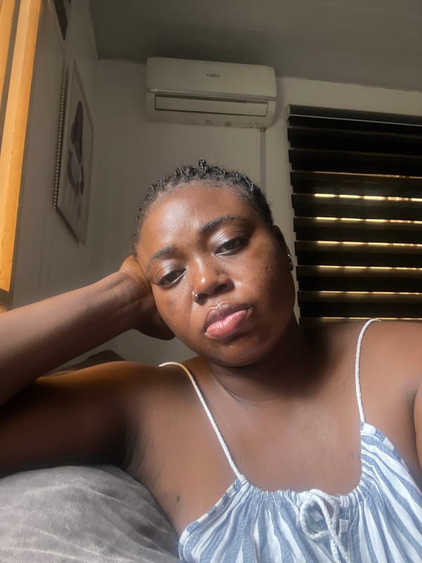 Lazy afternoon at home in Abuja