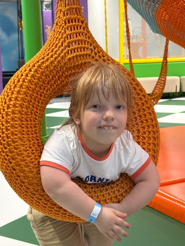 Children play at indoor playground facility in Tallinn mall