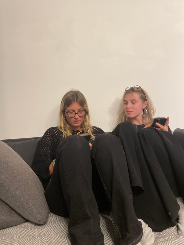 Intimate domestic moments documented in Pantin apartment evening