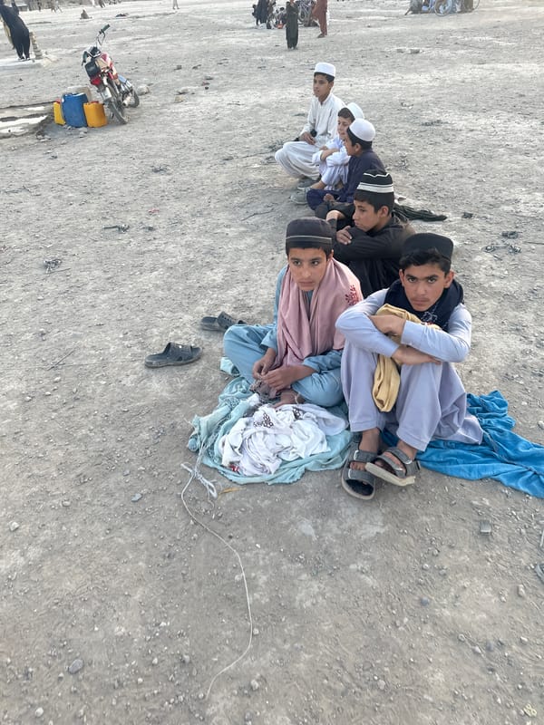 Young males lying in row observed in Quetta