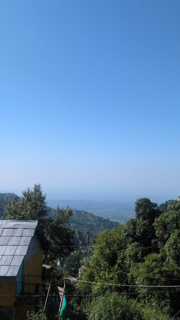 Morning life documented in mountain town Haini, India