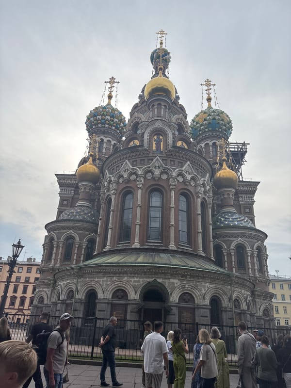 Afternoon tour through Saint Petersburg's historic center