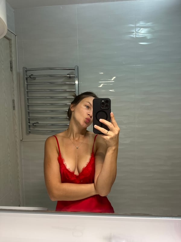 Bathroom selfies and soccer viewing in a Boreti apartment