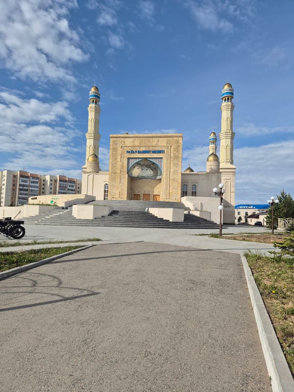 Early morning documentation tour captures Kokshetau city landmarks