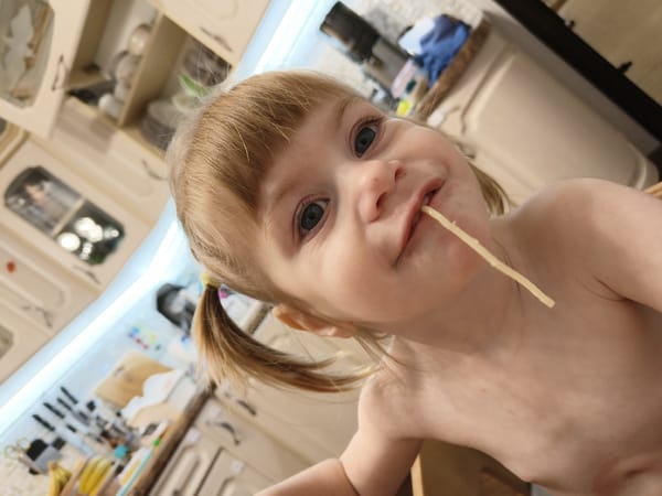 Toddler photographed indoors in Saint Petersburg