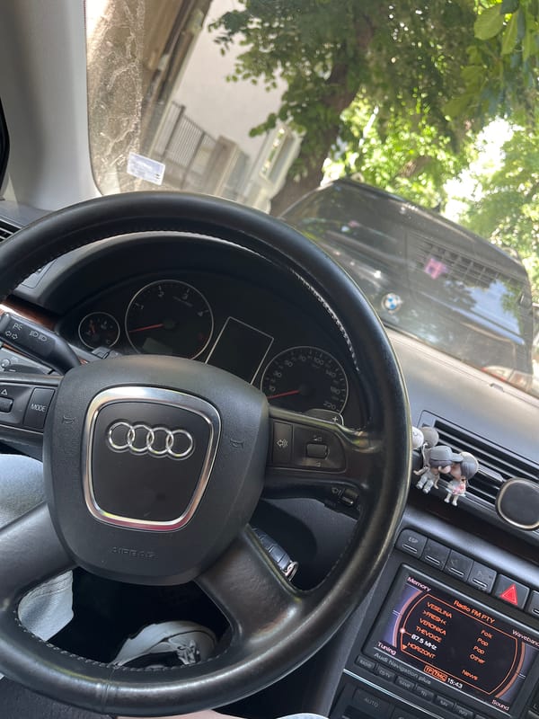 Plovdiv resident documents car interior and modern cafe visit
