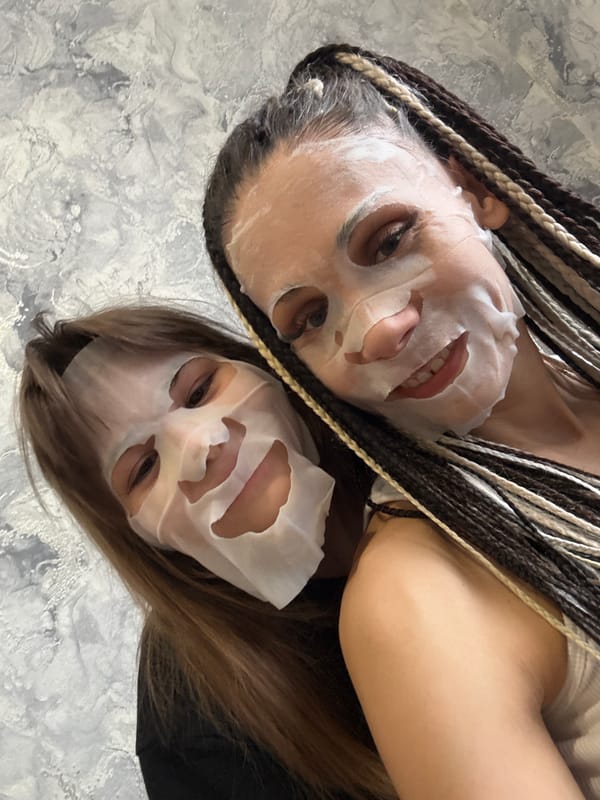 Quiet domestic moments captured in Rusanovo during morning hours