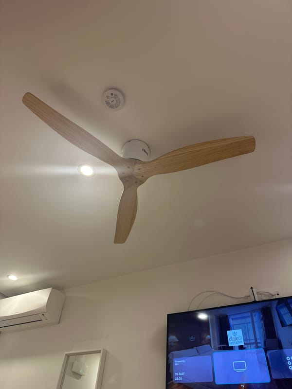 Madrid resident documents home interior spaces during evening hours