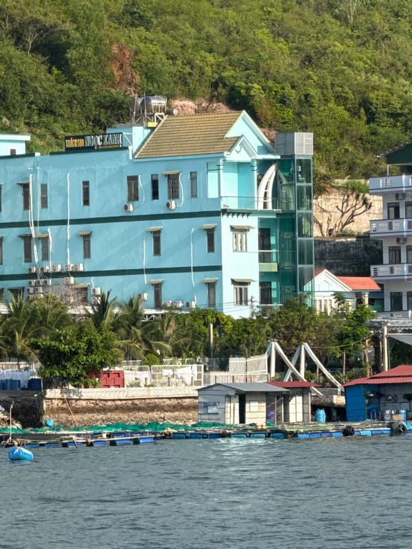 Boat tour through Nha Trang's fishing harbor and coastline