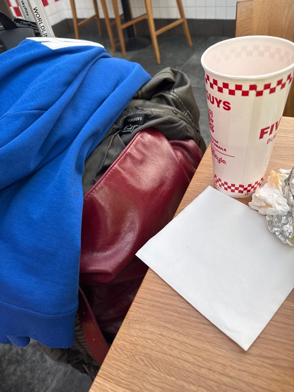 Manchester resident captures dining and shopping scenes Friday afternoon