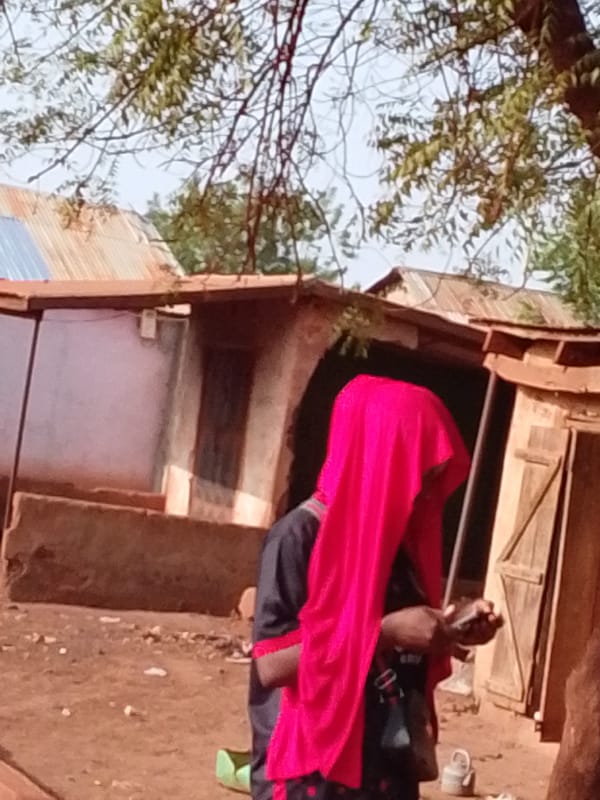 Street vendors conduct daily business in Tamale, Ghana