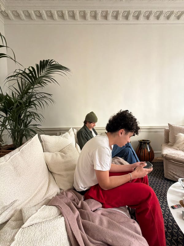 Everyday Parisian life captured across cafés and Haussmannian apartments