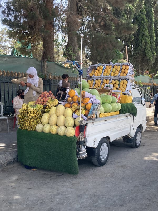 Daily life captured in Quetta: fruit vendors, meetings