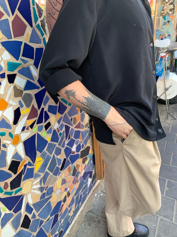 Daily life moments captured across Tel Aviv neighborhoods