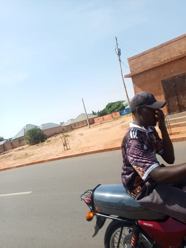 Morning street life captured across unknown town location