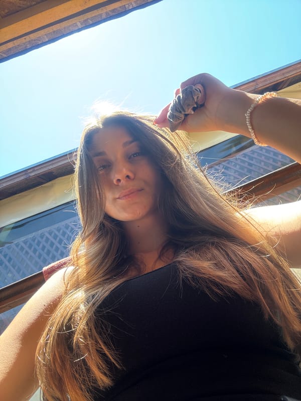 Woman documents beach day in Sozopol, Bulgaria