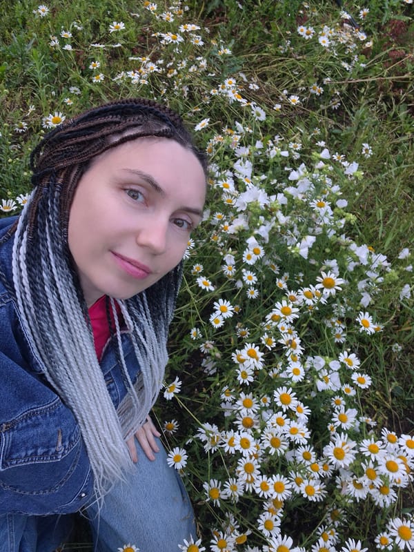 Daisy fields and raspberry picking on a summer afternoon in Chaikovsky