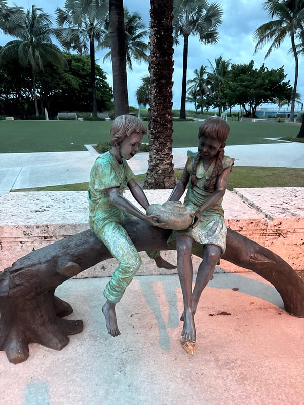Quirky public sculptures spotted along Pompano Beach