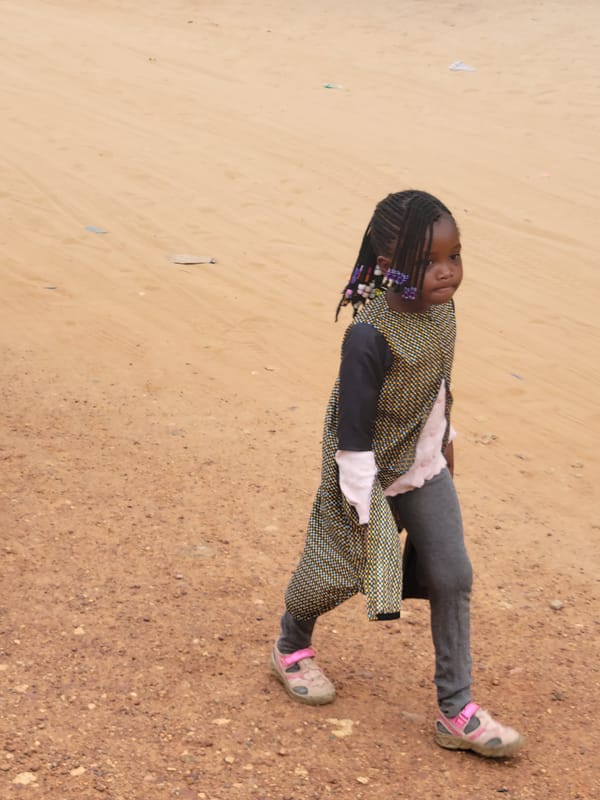 Morning street life documented in Gura Top, Nigeria