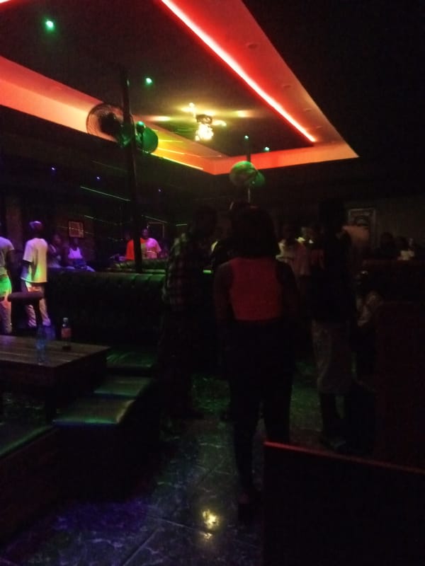 Late night activity captured at Lokoja nightclub