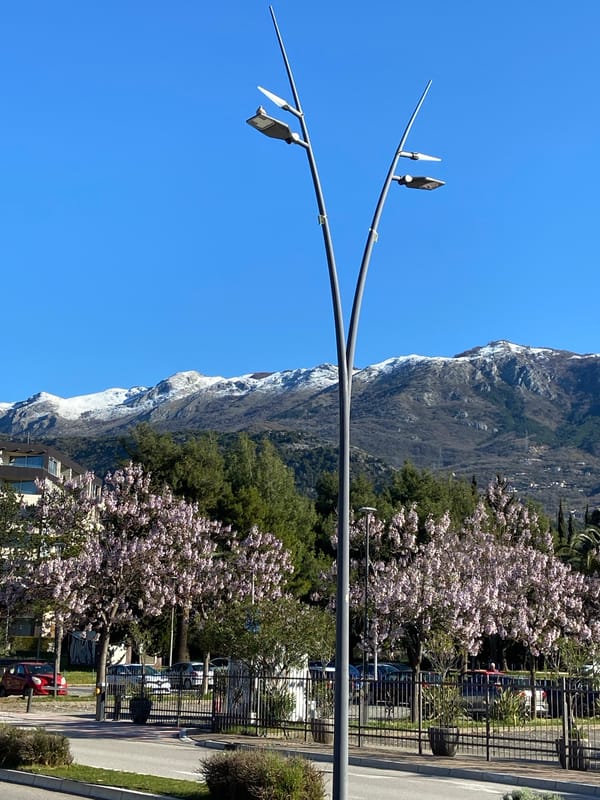 Morning street life documented across Budva, Montenegro