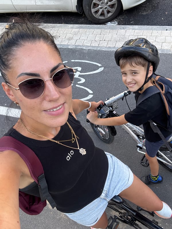 Afternoon street scenes documented in Netanya, Israel