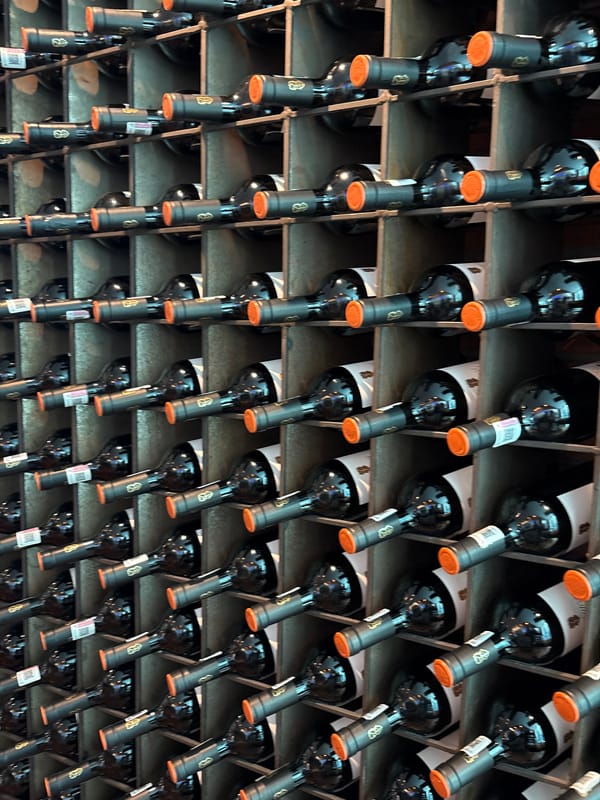 Upscale restaurant wine cellar documented in Huixquilucan de Degollado