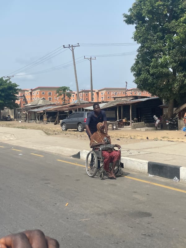 Daily life scenes captured in Ajara, Nigeria