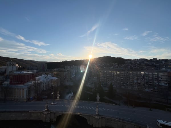 Spring afternoon views captured across Gabrovo, Bulgaria