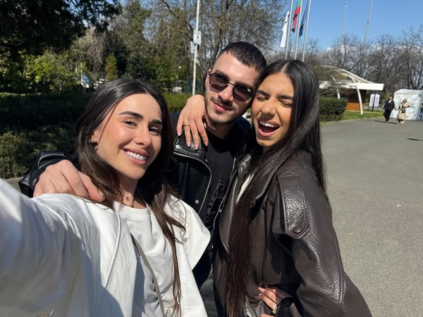 Casual outdoor gathering documented in Burgas, Bulgaria