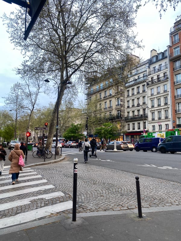 Paris street scenes captured near Place de la Bastille