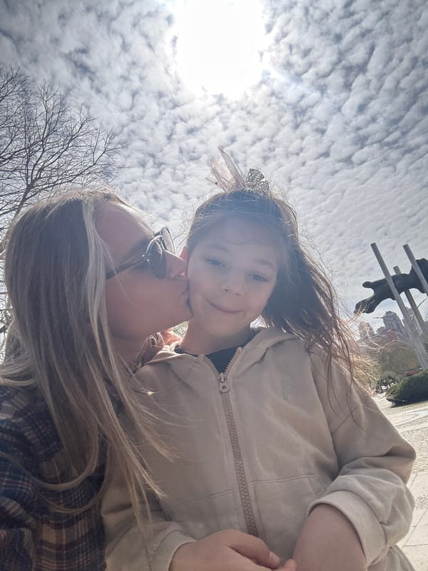 Mother, daughter share selfie moment in Başakşehir, Turkey