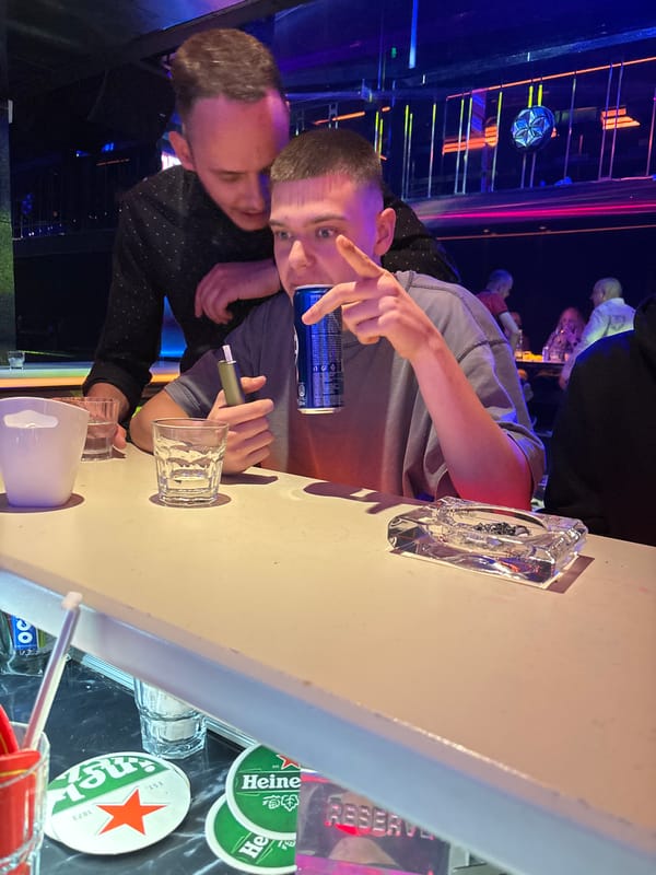 Friday Night Scene at Asenovgrad Nightclub
