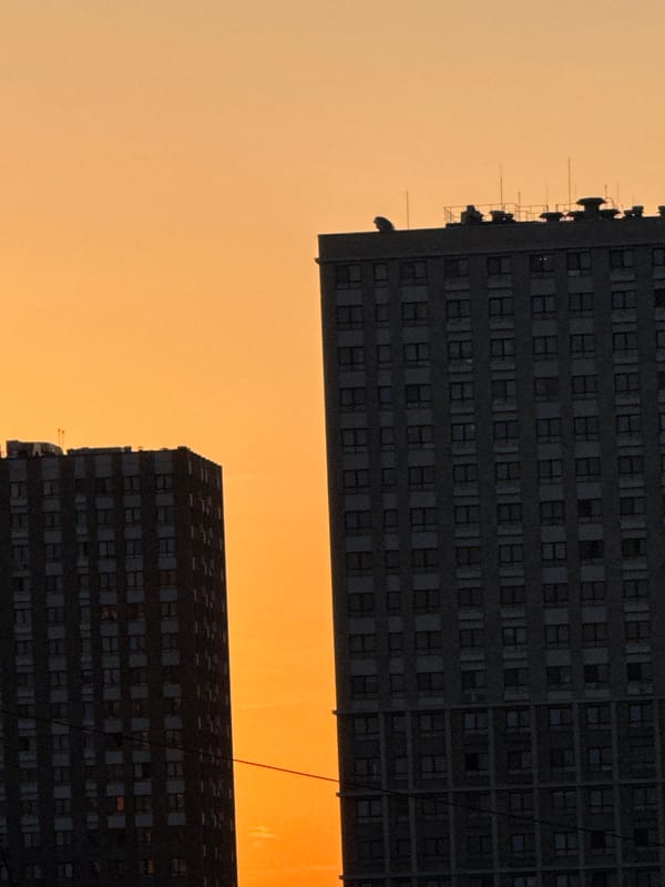 Mixed urban and nature scenes documented over 45 minutes