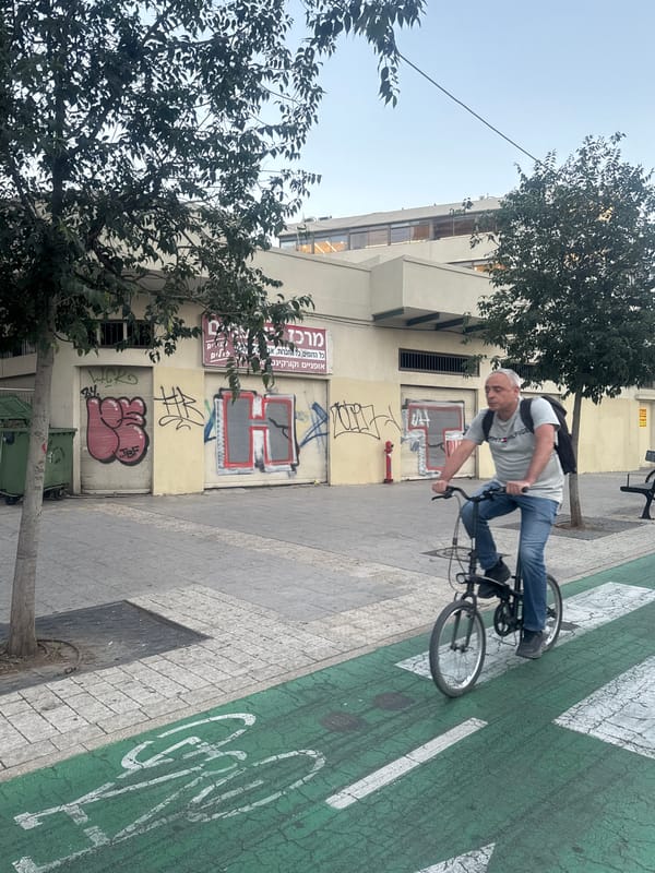 Photographer documents Tel Aviv streetscapes during golden hour session
