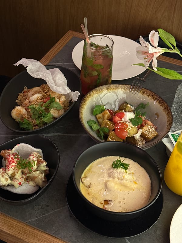 Restaurant dining scene documented in Rostov-on-Don