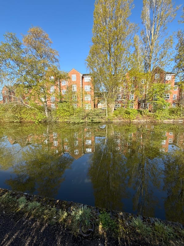 Morning canal scenes documented in Coventry