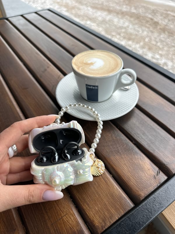 Morning coffee break captured at Montenegro's Adriatic coastline